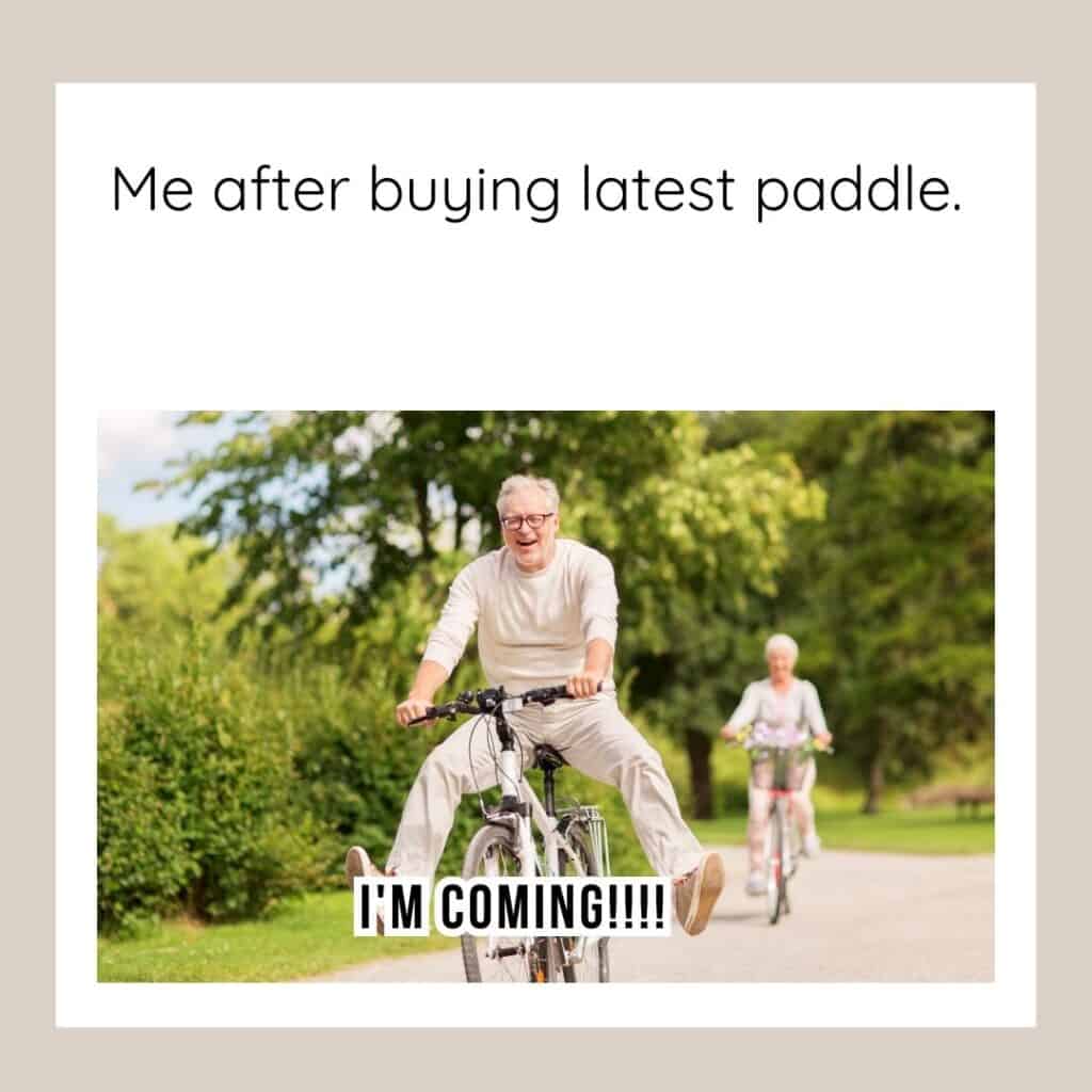 Pickleball Paddle Memes