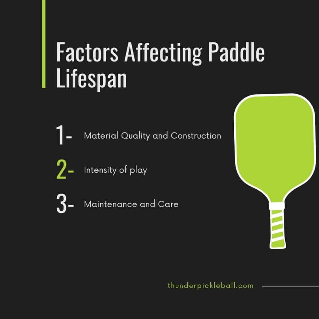 Factors Affecting Paddle Lifespan
