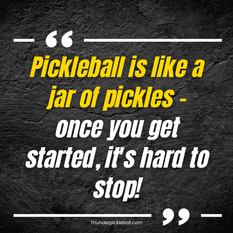 117 Funny Pickleball Quotes And Sayings Thunder Pickleball