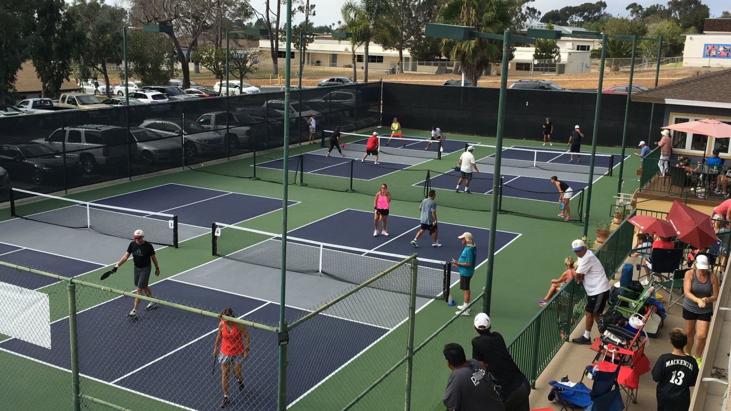 San Diego pickleball court