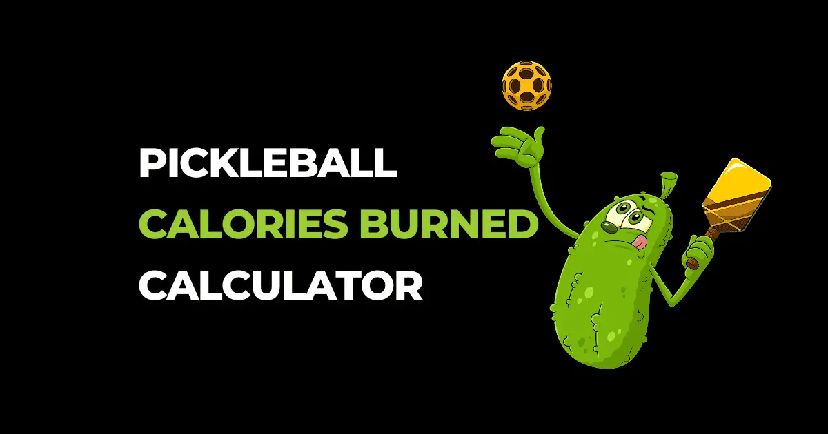 Pickleball Calories Burned Calculator